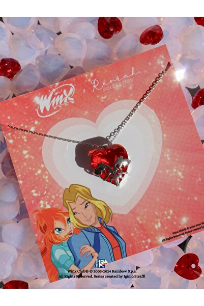 Reorah Collection Winx Club® Pendant Of Eraklyon Kolye 925 Ayar Gümüş-gümüş K...
