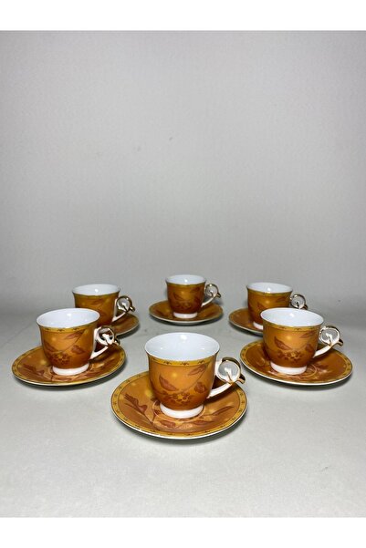 AntikHacı 24 K Altın Koleksiyon Vintage Fincan Takımı