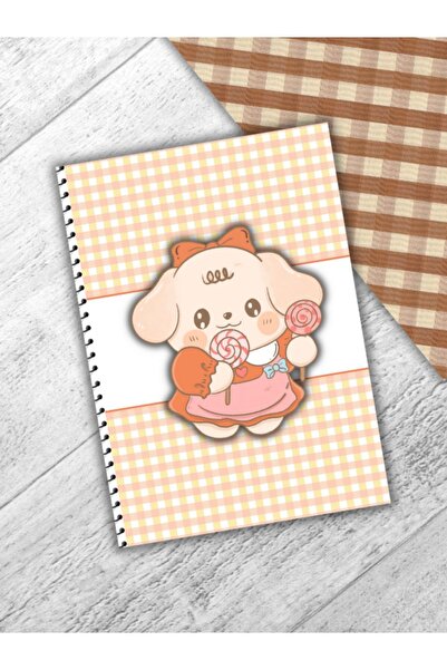 daily notebook دفتر ملاحظات مبطن 64 ورقة حلزونية - دفتر ملاحظات مدرسي مقاس A5