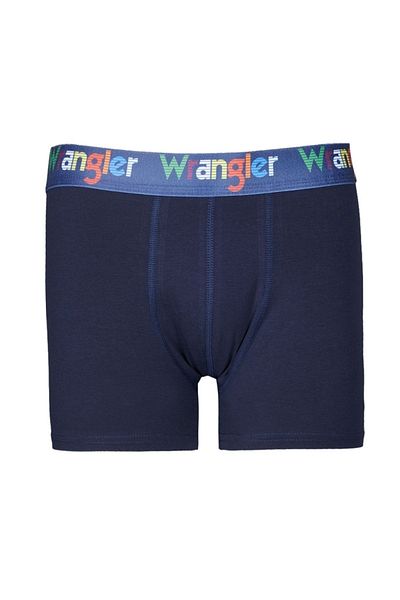 WRANGLER Regular Fit Regular Cut Navy Blue Single Boxer