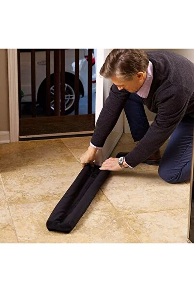 Arnee 4 Adet Kapı Altı Rüzgar Önleyici Isı Yalıtım Süngeri Rüzgarlık Toz Soğuk Sünger Çift Taraflı