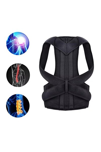 BYENS Women's Black Upright Posture Corset Unisex New Generation Orthopedic Anti-Hunchback Underwire