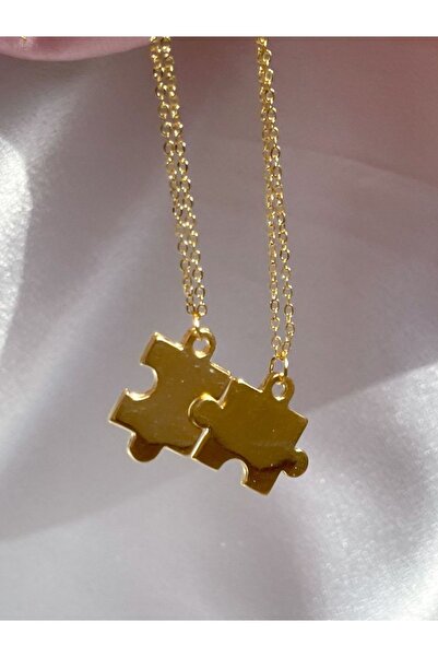 Reorah Collection Puzzle Çift Kolyesi