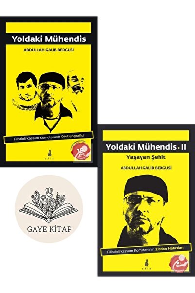 Ekin Yayınları Yoldaki Mühendis 1-2 2 Kitap Set Abdullah Galib Bergusi