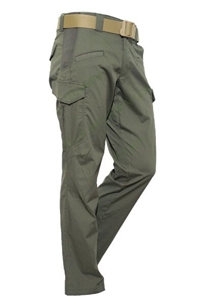 Mudeir Pantolon Alp Açık Haki Kargo Ripstop Taktik Tactical Outdoor Çok Cepli Pants Koruma 4 Mevsim