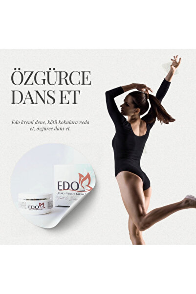 EDO Ter Kokusu Ve Ayak Kokusu Önleyici Vücut Bakım Kremi