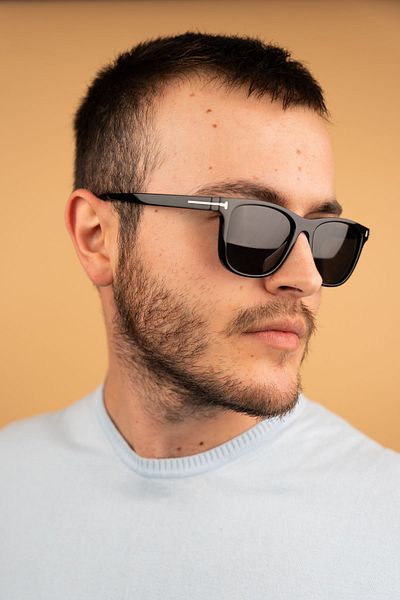 Focus On Tarian Black Polarized Men's Sunglasses