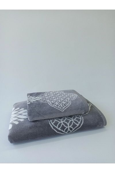 Özdilek Majolika Beach Towel Set - 70x140 Cm - 50x90cm