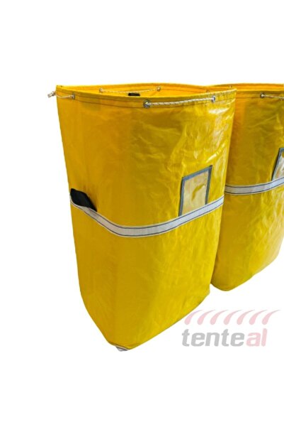 Tente Atölyesi Tenteal - Tekstil Iş Taşıma Branda Çuval 180 Grm ( Sarı )