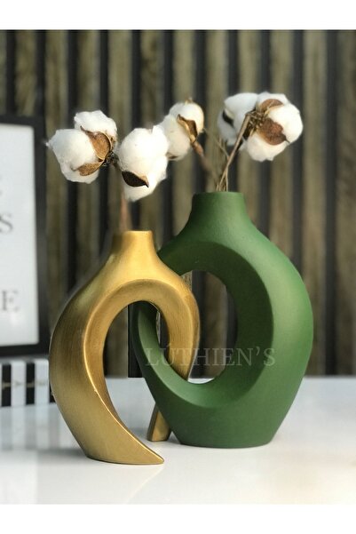 Luthien Modern Design Lover Ivy Vase Set - Trinket
