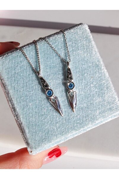 Reorah Collection Jett Bıçak Kolye 925 Gümüş