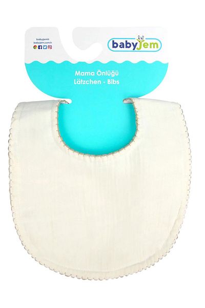 Babyjem Baveta din muselina, BabyJem, 23x32 cm Barva: Ecru