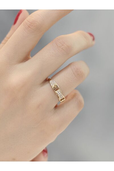 ZEYNEPLİ GOLD 14 Ayar Altın Moonlight Yüzük