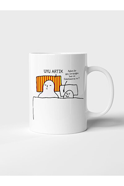 Witty Sleep Now Set Custom printed mugs