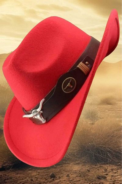 Tezzgelsin Унисекс каубойска шапка Fedora Каубойска шапка Каубойска шапка