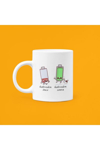 UUR STORE Before-After Coffee Printed Mug