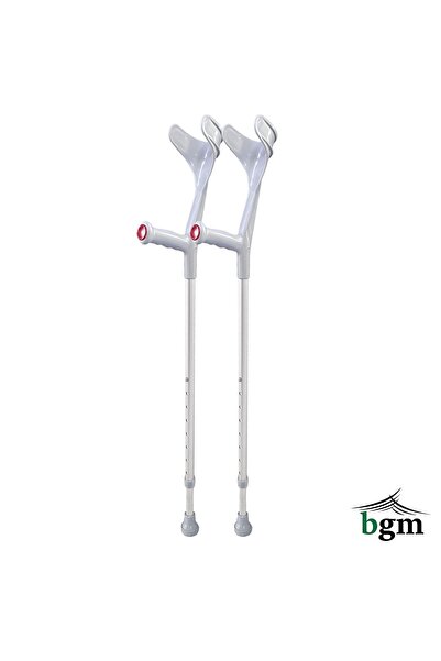 bgm Koltuk Değneği - Kanedyen Değnek- 1 Çift Gri Yüksek Kalite Ortopedik Yürüme Desteği Değneği