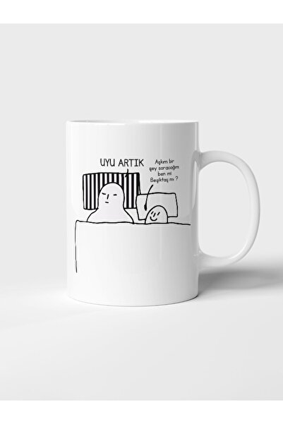 dopdolu promosyon Esprili Uyu Artık Takım Özel baskılı kupa bardak