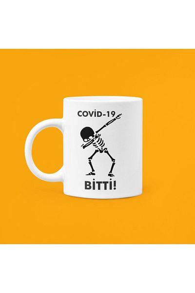 UUR STORE Covid 19 is Over! Printed Mug Cup