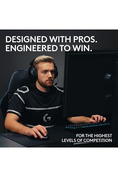 logitech G PRO X TKL LIGHTSPEED Wireless Gaming Keyboard, Tactile Switches (GX Brown) - Black