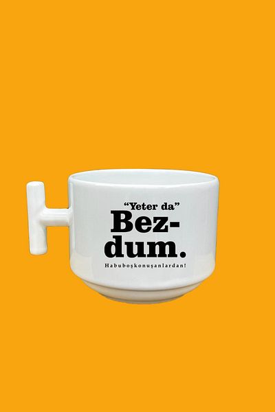 UUR STORE Yeter Da Bezdum Printed Mood T Mug