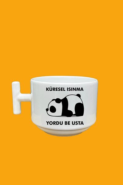 UUR STORE Global Warming Tired Be Master Printed T Mug