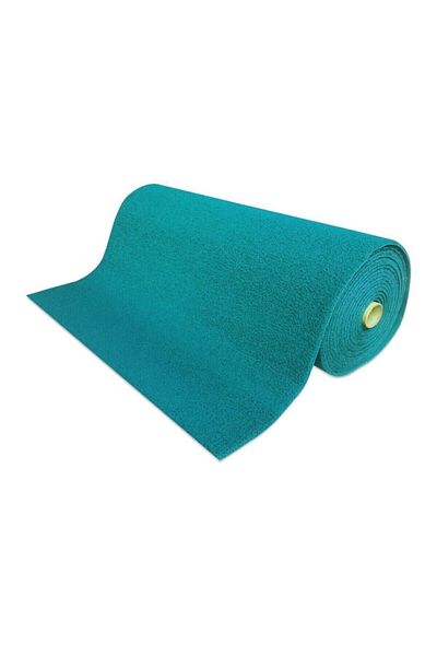 tiritoğluhome Curly Mat Width 100cm Turquoise (Meter Cut to Quantity Entering)