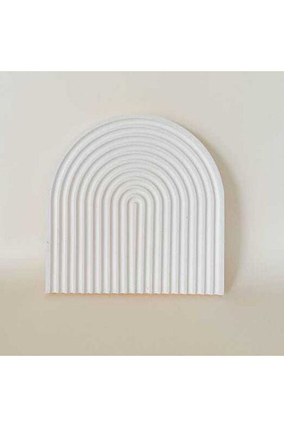 Orange Atelier Arch Medium Size Concrete Decorative Presentation and Serving Tray