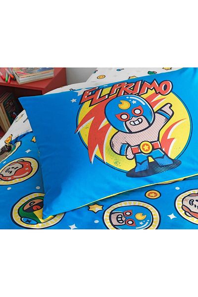 Taç Licensedbraw Stars Elprımo 100% bumbac țesătură 2 bucăți husă de pernă 50x70 cm