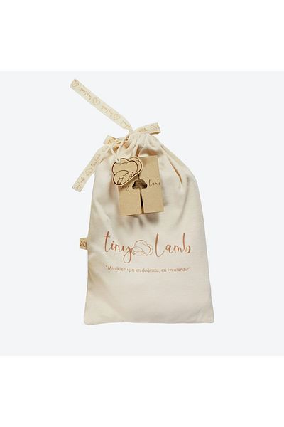 tinylamb Lama Bambu - Cotton Hooded Muslin Poncho