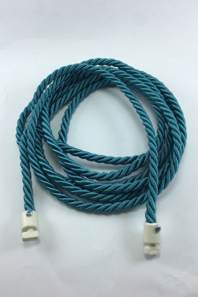 Halis Ticaret Kruvaze Perde Tül Fon Toplama Aparatı Halat Kordon Braçol 300cm Vidalı 1 Adet