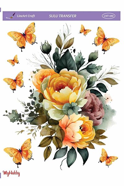 LİNEART Lineart Sulu Transfer LNT190 25x35cm