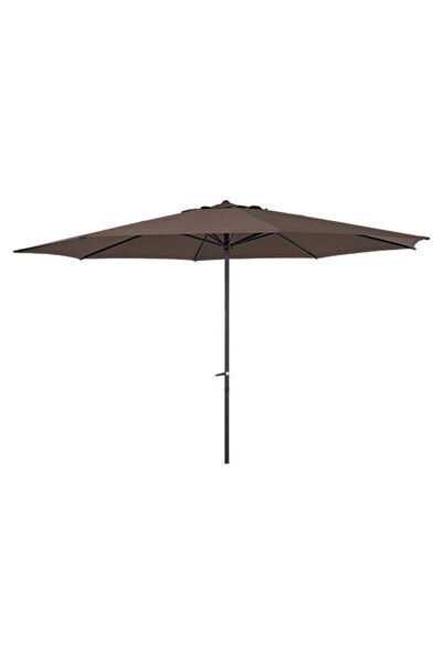 Sunfun Balkon Teras Bahçe Şemsiyesi 3 Metre Çaplı Kahverengi