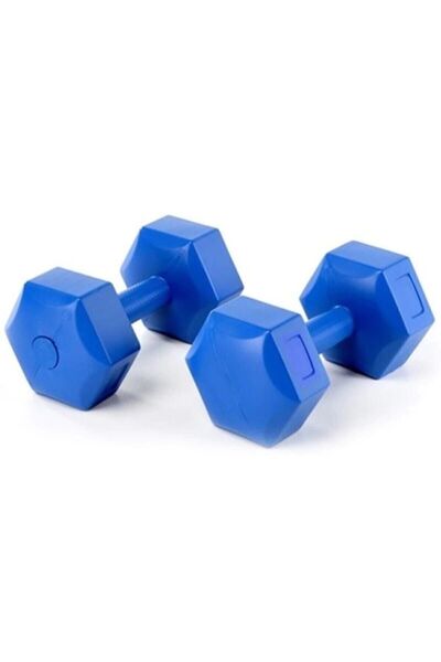 REALSELF Dm01 Mrt Spor Dambıl 1 Kg X 2 Adet Deluxe Pvc Kaplama Dumbell 1 Çift...