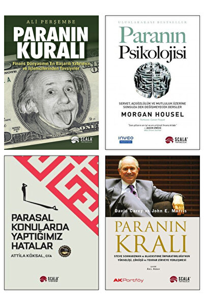 Scala Yayıncılık Paranın Kuralı Paranın Psikolojisi Morgan Housel Parasal Kon...