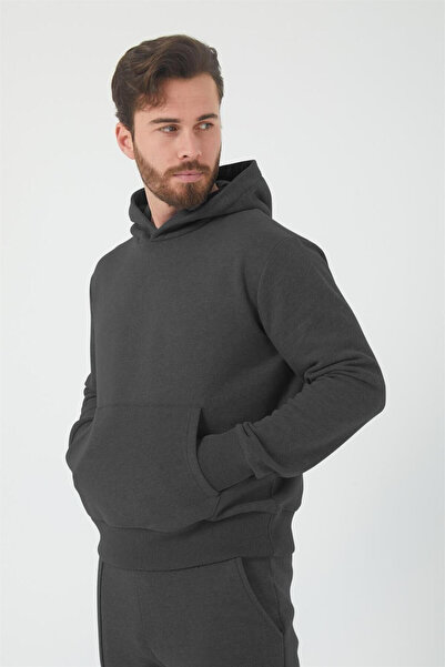 BayBayan Ανδρικό φούτερ με κουκούλα Oversize Trend