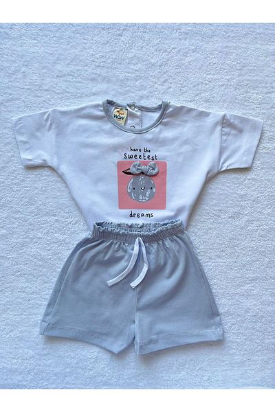 MBK GARDEN Summer Printed Shorts Set for Baby Girl