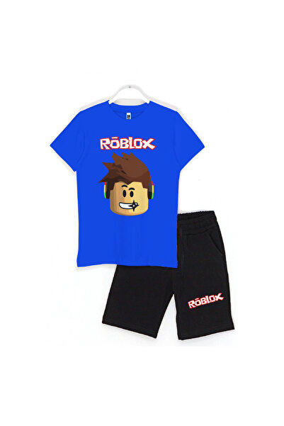 Built By Crazy Set pantaloni scurți pentru copii Roblox Head