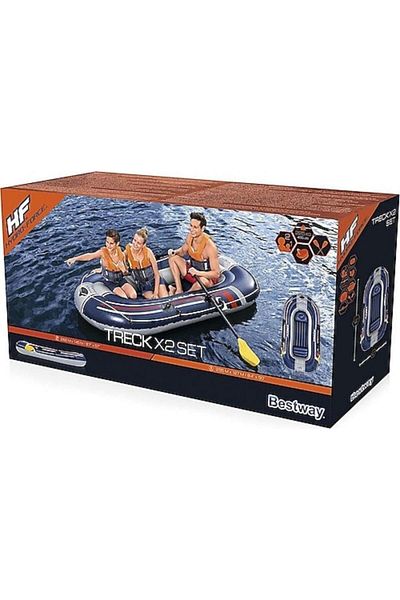BESTWAY Hydro-forceTreckX1 Inflatable Boat - 234x135Cm- 61083
