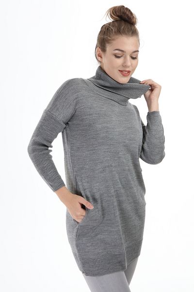 MA ananas Women's Knitwear Sweater - Pocket Design