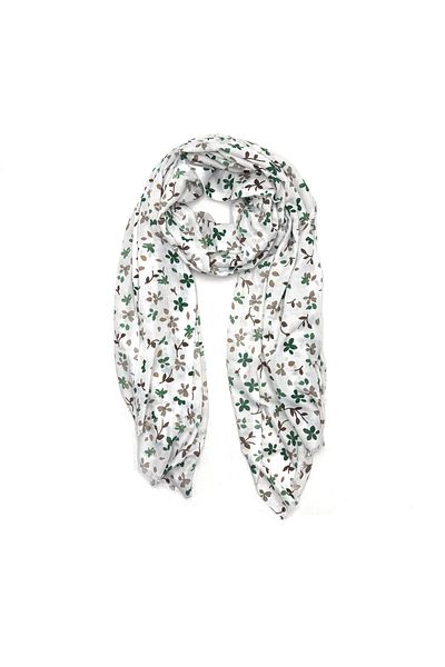 nazipek Şal din bumbac cu model floral de înaltă calitate - 180x70 cm Hijab muselină