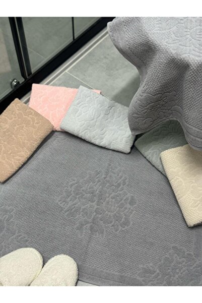 Mokita Home Set de 6 prosoape pentru picioare extra moi - Covoraș de baie mod...