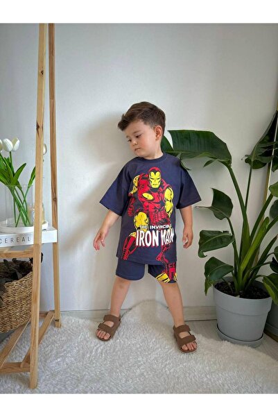 CANDA Iron-man Summer Top-Down Σετ - Εκτύπωση χαρακτήρων