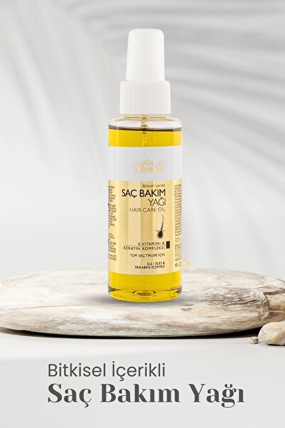 Arı damlası BİTKİSEL İÇERİKLİ SAÇ BAKIM YAĞI (Tüm Saç Tipleri İçin)