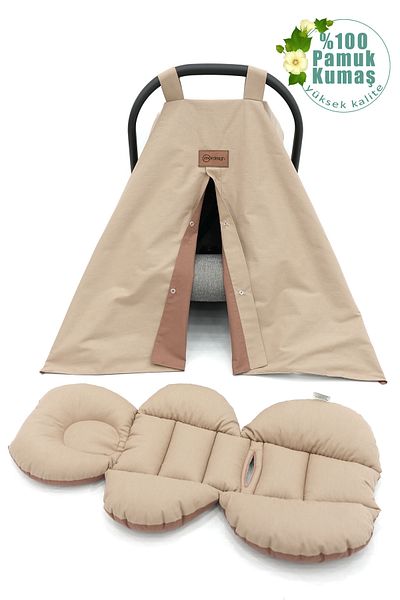 mordesign Orthopedic Baby Stroller - Advantageous Set of 2, Hanger Style, Morremix Series, Cappuccino