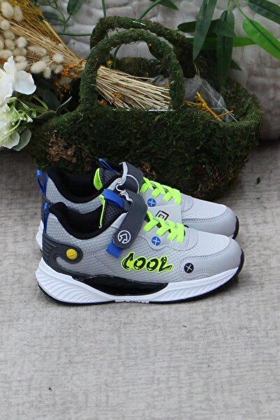 fort Elvis Grey Pantofi anatomici ușori pentru băieți