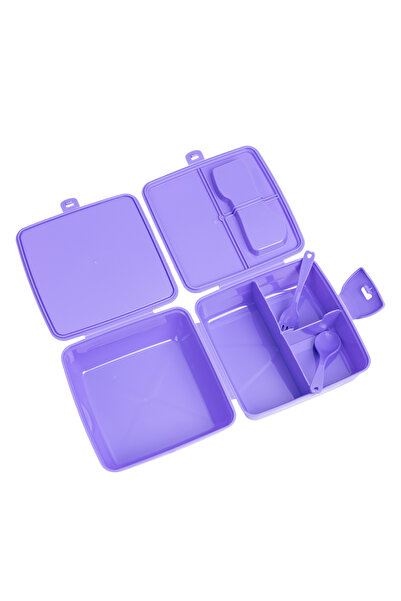 topal horoz Wednesday 700 ml Lunch Box with Water Bottle