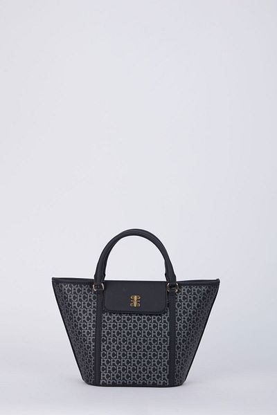 Pierre Cardin Small Alphabet Black Women's Backpack 05PO23Y1717