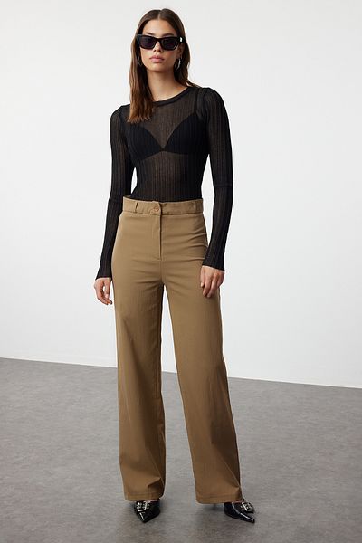 Trendyol Collection Norkové kalhoty s širokým pasem - Twoss23Pl00314