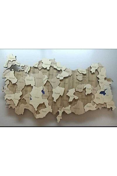 fabrikahşap store Baby room lighting & neon Map - Comfortable Cut Fabric